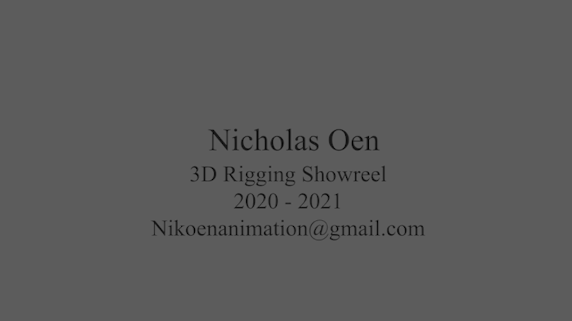 Rigging Reel 2020 - 2021